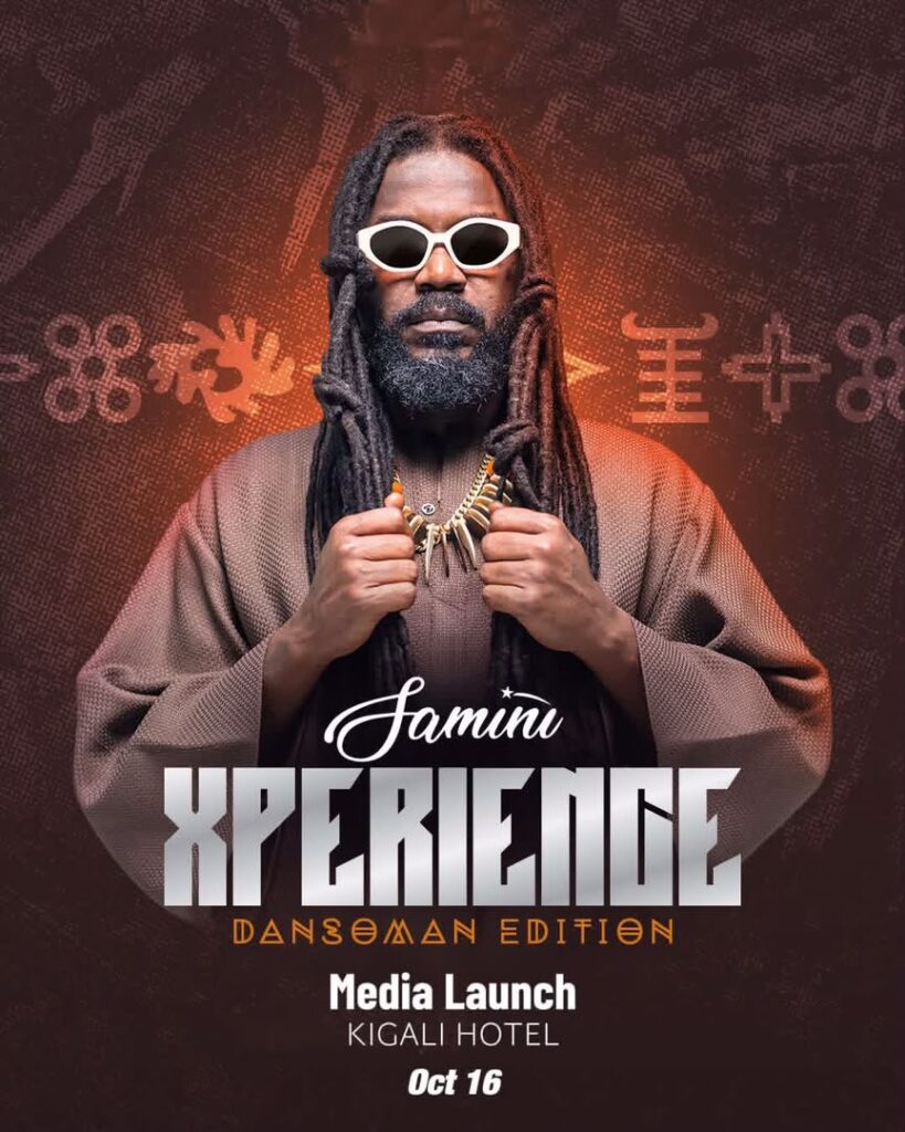 Samini Xperience Concert flyer