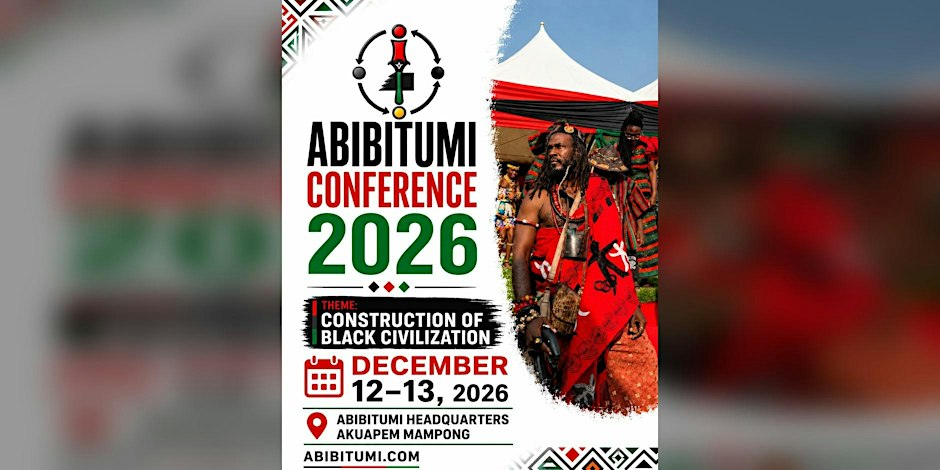 Abibitumi Conference on the Construction of Black Civilization flyer