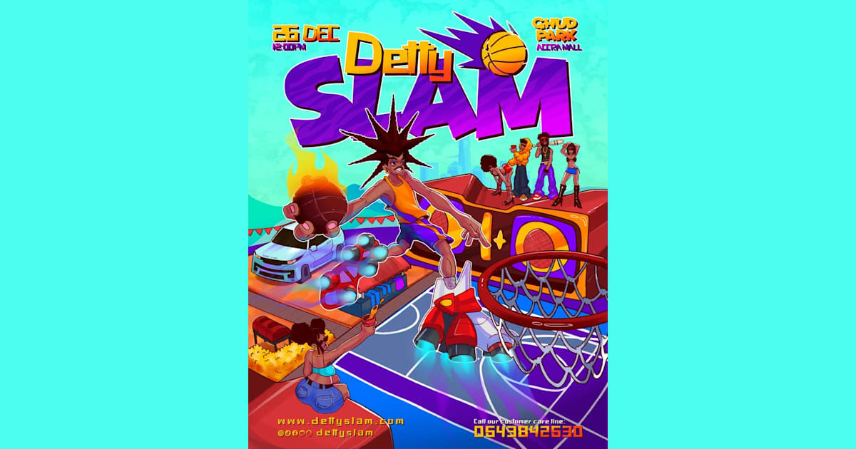 Detty Slam flyer